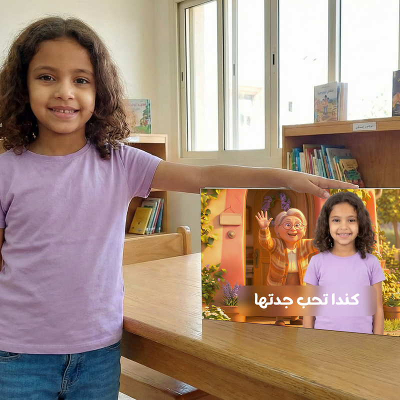 قصة عن الجدة للبنات - لتعليم الطفل صلة الرحم