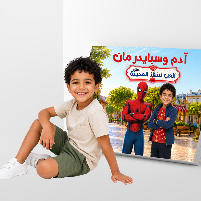 آدم وسبايدر مان
