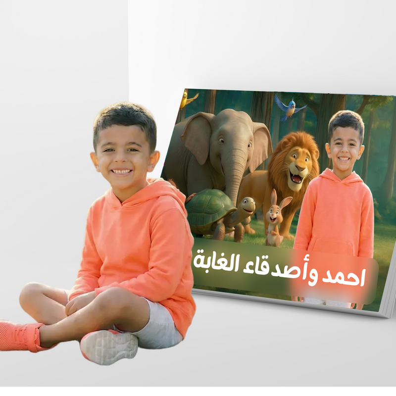 أحمد وأصدقاء الغابة