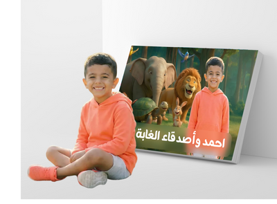 أحمد وأصدقاء الغابة